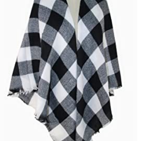 TARTAN Checkered BLANKET SCARF - Picture 5 of 6